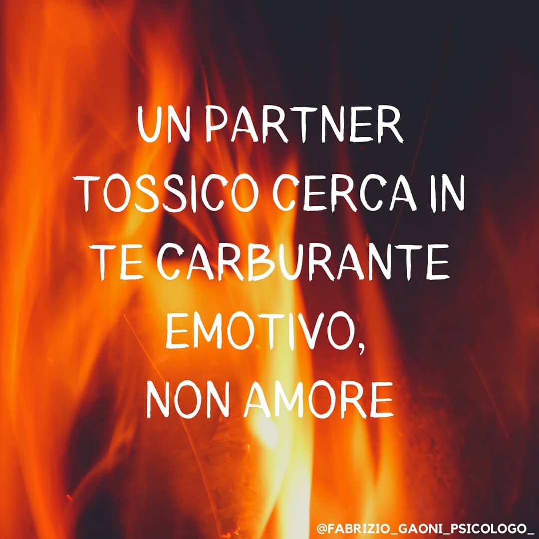 Il partner tossico ti usa come carburante emotivo